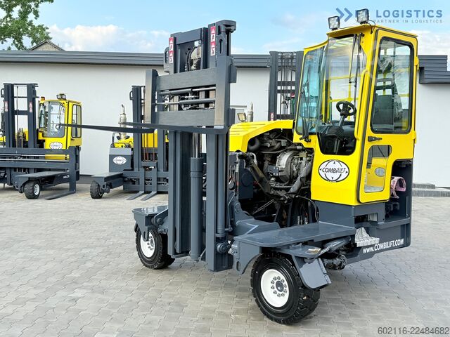 4-way forklift truck Combilift C3000XL / GAS / DUPLEX 3200 / FREE LIFT