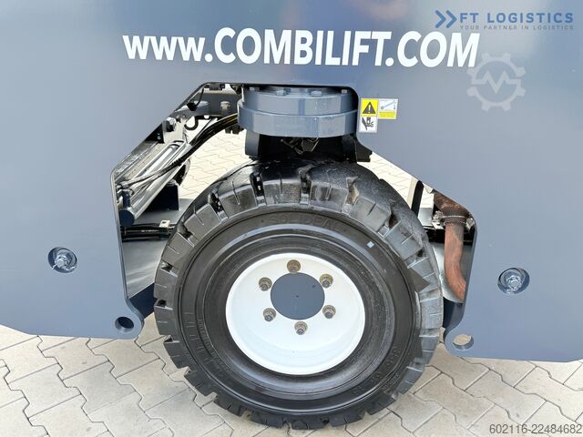 4-way forklift truck Combilift C3000XL / GAS / DUPLEX 3200 / FREE LIFT