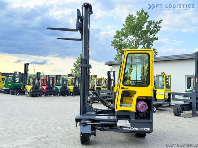 4-way forklift truck Combilift C3000XL / GAS / DUPLEX 3200 / FREE LIFT