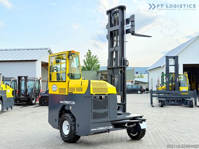 4-way forklift truck Combilift C3000XL / GAS / DUPLEX 3200 / FREE LIFT
