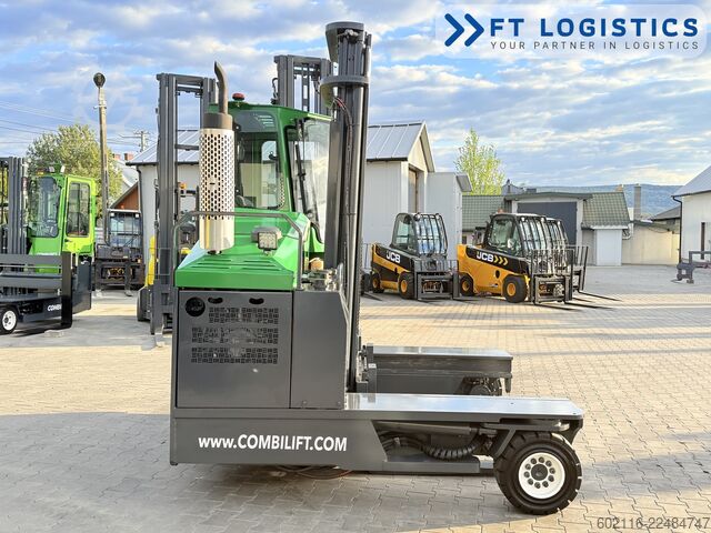 4-way forklift Combilift C4000 GAS DUPLEX 4100 FREE-LIFT CABIN