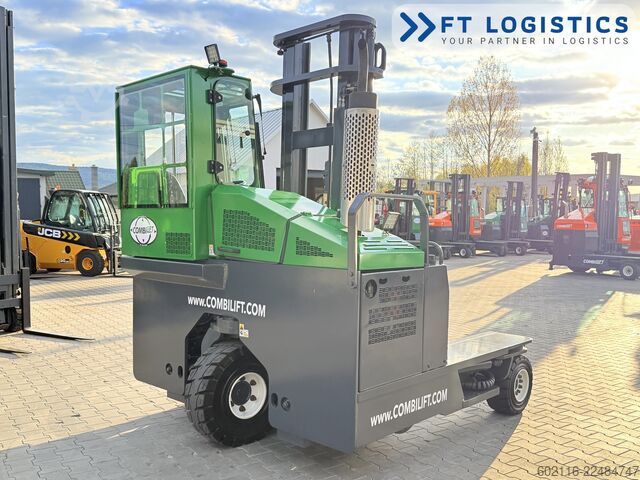 4-way forklift Combilift C4000 GAS DUPLEX 4100 FREE-LIFT CABIN