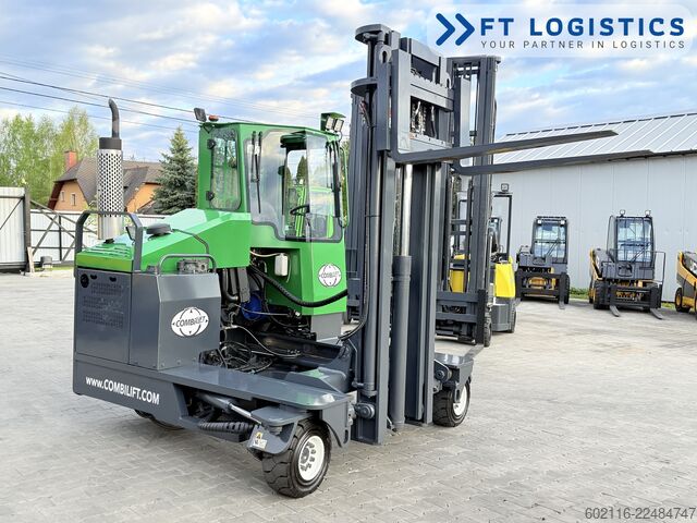 4-way forklift Combilift C4000 GAS DUPLEX 4100 FREE-LIFT CABIN