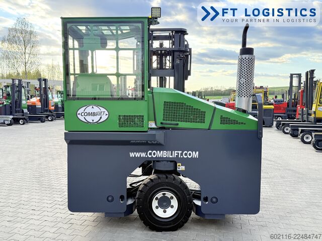 4-way forklift Combilift C4000 GAS DUPLEX 4100 FREE-LIFT CABIN