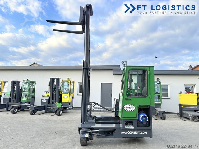 4-way forklift Combilift C4000 GAS DUPLEX 4100 FREE-LIFT CABIN
