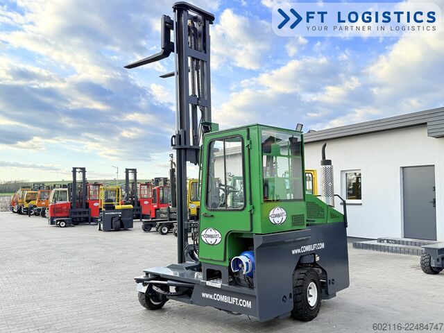 4-way forklift Combilift C4000 GAS DUPLEX 4100 FREE-LIFT CABIN