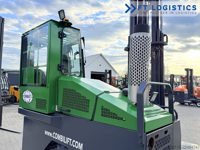 4-way forklift Combilift C4000 GAS DUPLEX 4100 FREE-LIFT CABIN
