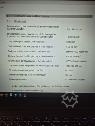 CNC-Drehmaschine GEORG GWD 1300/600/20