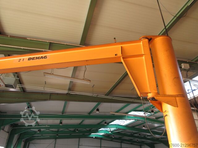 Saeulenschwenkkran Schwenkkran Kettenzug Vetter Kran Drehkran Hallenkran 2000KG D-AS260 NL 2000Kg 2t L 4,3m + Kettenzug