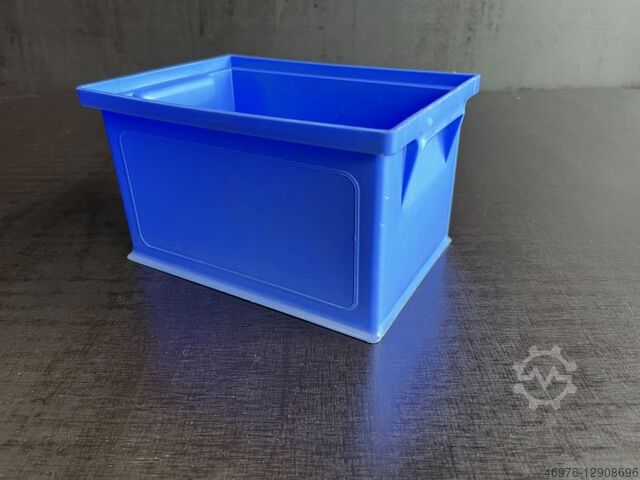 Stacking transport box stacking box crate SSI Schäfer Typ: 14/6-4 /1044 Stück/blau Außenabm.: 210 x 150 x 123 mm (BxTxH)