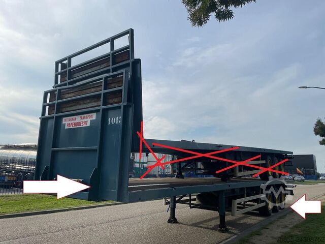 Plattformanhänger Haan OPL 45 Heavy Duty (45Ton) / Rungen-Potholes / N...