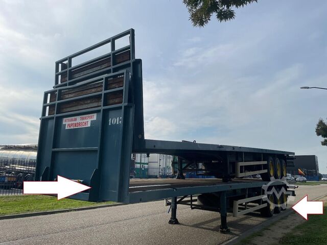 Plattformanhänger Haan OPL 45 Heavy Duty (45Ton) / Rungen-Potholes / N...