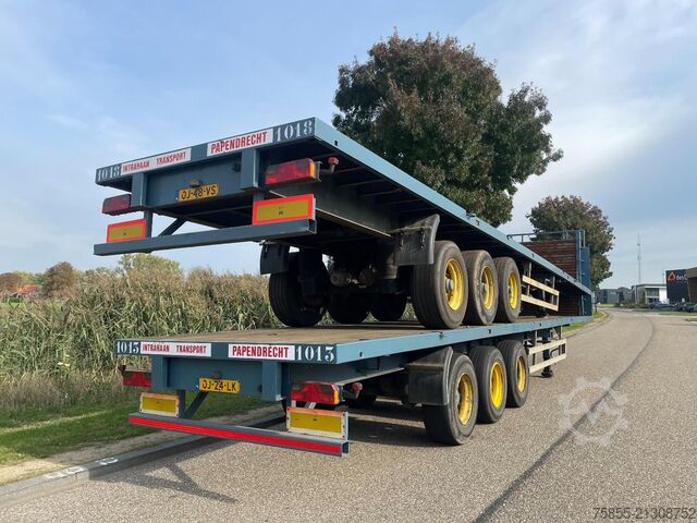 Plattformanhänger Haan OPL 45 Heavy Duty (45Ton) / Rungen-Potholes / N...