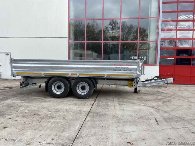 Tipper trailer Möslein TTD 14  5,70 m  14 t Tandem- Kipper Tieflader 5,70 m lang, Breite Reifen-- Neufahrzeug --