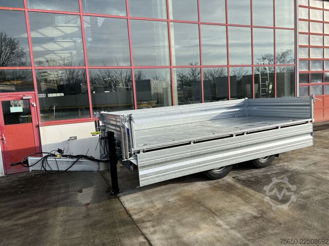 Tipper trailer Möslein TTD 19 B  19 t Tandemkipper- Tieflader, Breitbereifung