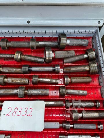 Gewindelehrdorne (28332) verschiedene Größen 66 Stück