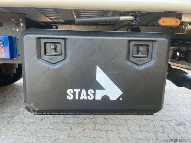 Walking floor semitrailer STAS 91m³ Schubboden/10mm Boden/Funk/verzinkte Chassi