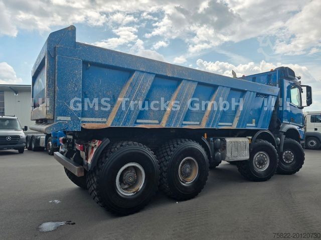 Kipper LKW MERCEDES-BENZ Arocs 4145 / 8X8 ALLRAD / Meiller 18 Kubik Mulde