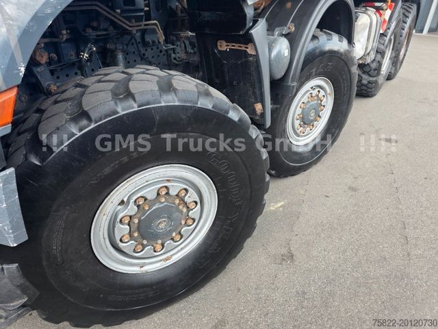 Kipper LKW MERCEDES-BENZ Arocs 4145 / 8X8 ALLRAD / Meiller 18 Kubik Mulde