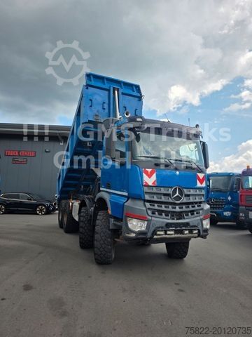 Kipper LKW MERCEDES-BENZ Arocs 4145 / 8X8 ALLRAD / Meiller 18 Kubik Mulde