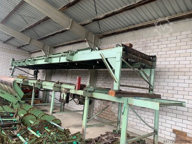 Roller conveyor with pull-off cross conveyor EWD WD RGQ