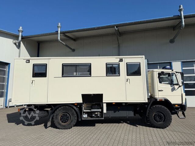 Wohnwagen/Wohnmobil MERCEDES-BENZ MB 917 A 4x4 Allrad Koffer 6m Klima Heizung