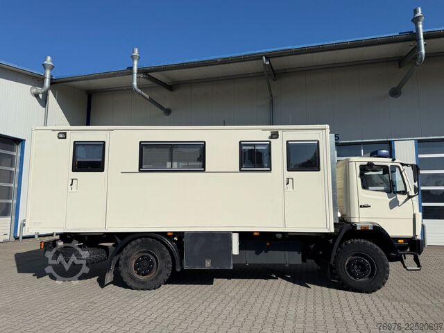 Wohnwagen/Wohnmobil MERCEDES-BENZ MB 917 A 4x4 Allrad Koffer 6m Klima Heizung