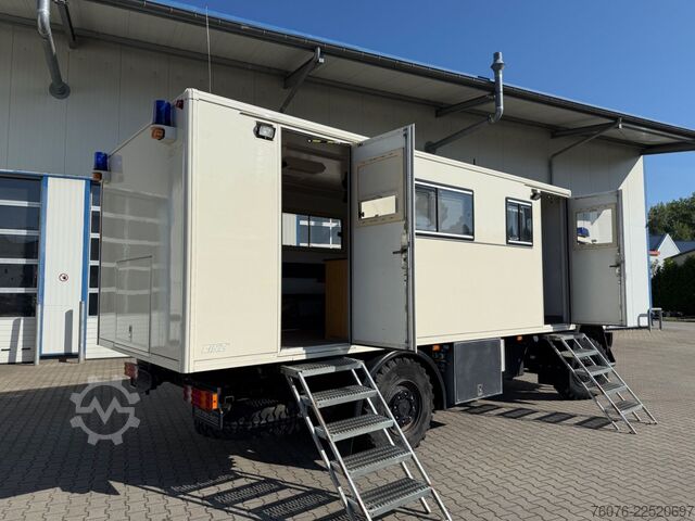 Wohnwagen/Wohnmobil MERCEDES-BENZ MB 917 A 4x4 Allrad Koffer 6m Klima Heizung