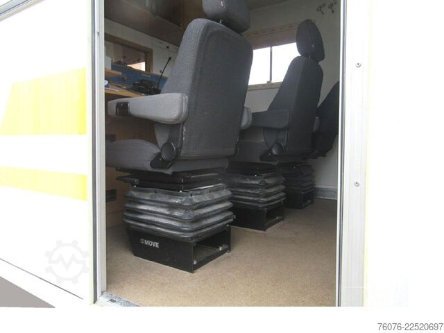 Wohnwagen/Wohnmobil MERCEDES-BENZ MB 917 A 4x4 Allrad Koffer 6m Klima Heizung