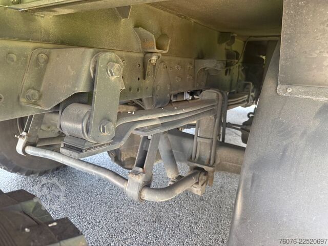 Wohnwagen/Wohnmobil MERCEDES-BENZ MB 917 A 4x4 Allrad Koffer 6m Klima Heizung