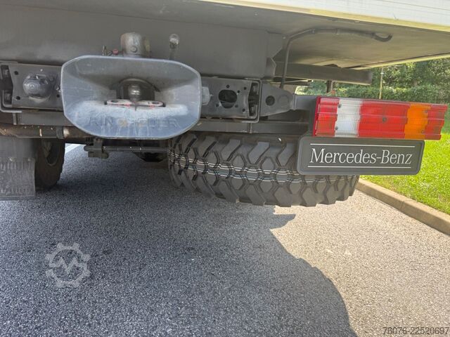 Wohnwagen/Wohnmobil MERCEDES-BENZ MB 917 A 4x4 Allrad Koffer 6m Klima Heizung