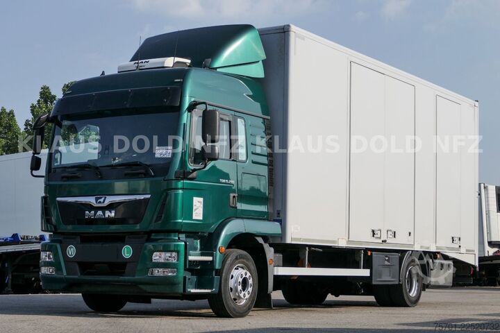 Car carrier truck MAN TGM 15.290 geschloss. Autotransp. Standklima EU6