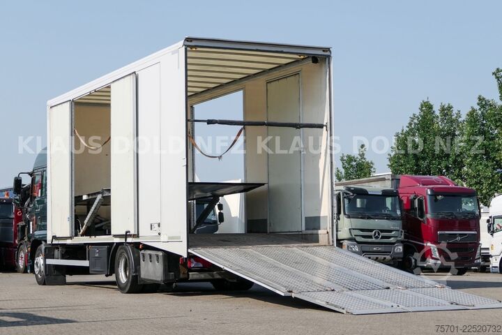 Car carrier truck MAN TGM 15.290 geschloss. Autotransp. Standklima EU6