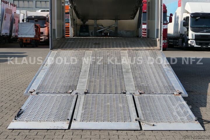 Car carrier truck MAN TGM 15.290 geschloss. Autotransp. Standklima EU6