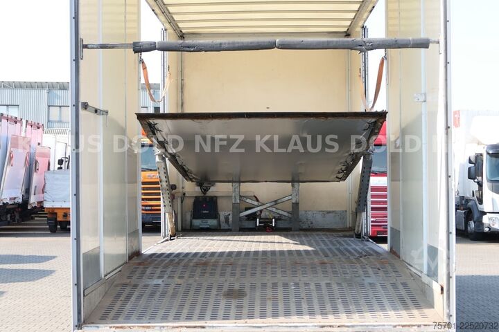 Car carrier truck MAN TGM 15.290 geschloss. Autotransp. Standklima EU6