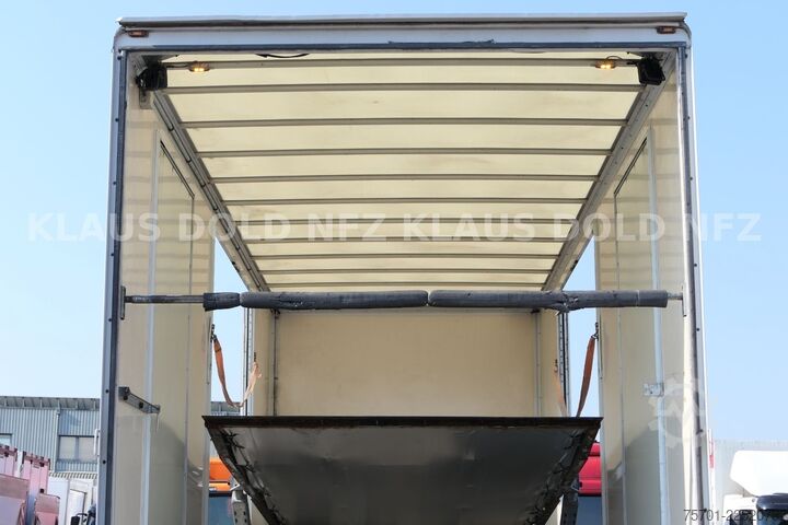 Car carrier truck MAN TGM 15.290 geschloss. Autotransp. Standklima EU6