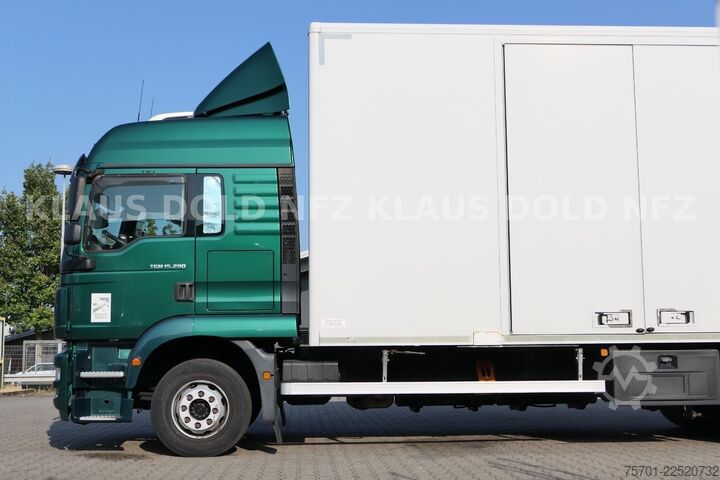 Car carrier truck MAN TGM 15.290 geschloss. Autotransp. Standklima EU6