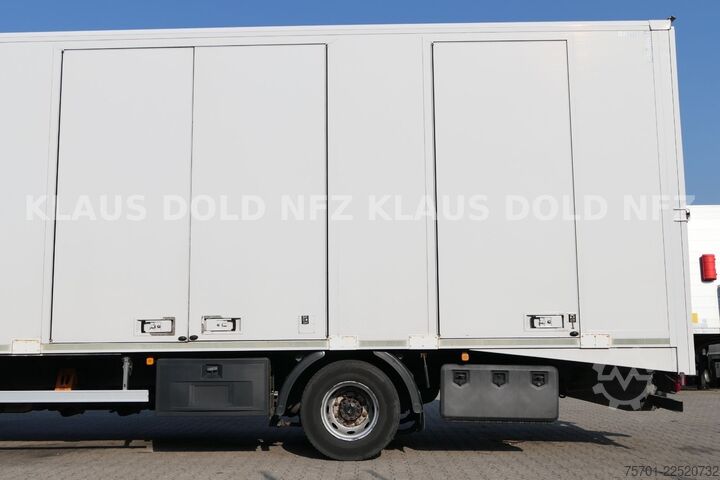 Car carrier truck MAN TGM 15.290 geschloss. Autotransp. Standklima EU6