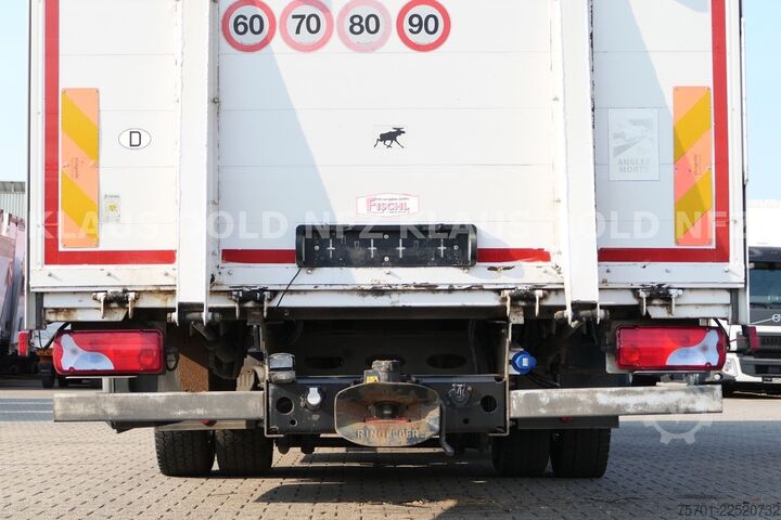 Car carrier truck MAN TGM 15.290 geschloss. Autotransp. Standklima EU6
