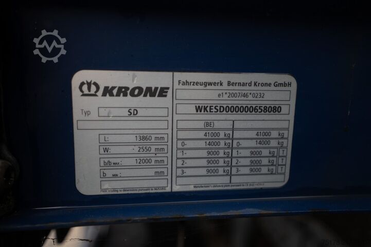 Tarpaulin KRONE SD + DHOLLANDIA 2Ton (2023)
