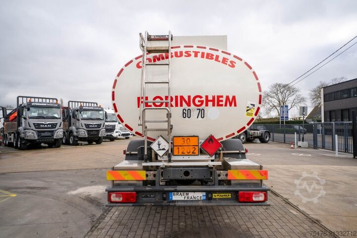 Fuel tanker DAF CF 75.310 + MAGYAR 14000L/ 4COMP