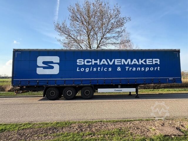 Curtain sided Krone N/A Tautliner / Coil / Discbrakes / SAF Axles /...
