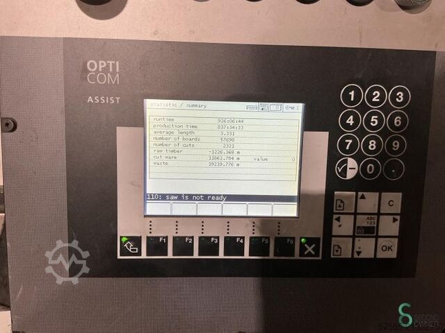 Optimization cross-cut saws  Weinig Opticut S50 2012 Weinig Opticut S50