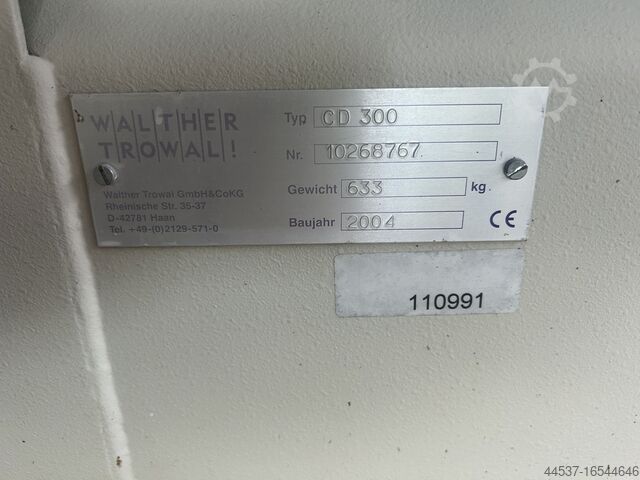 Slide Grinding Device Walther Trowal CD 300