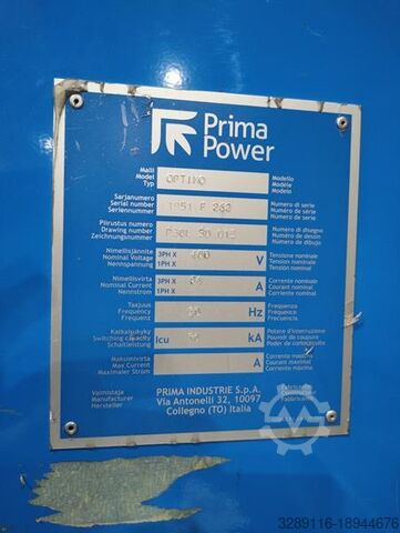 Laserschneidmaschine PRIMA POWER OPTIMUM 3D