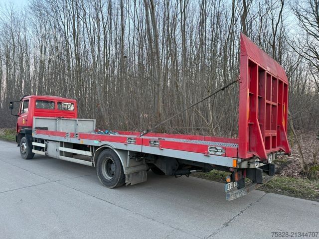 Flatbed truck MERCEDES-BENZ Ecoliner 1520  / Maschinen / Traktoren Transport