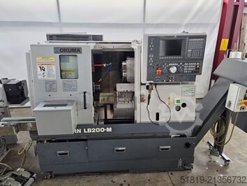 CNC turning lathe OKUMA LB 200 M