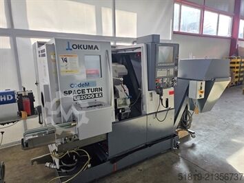 CNC turning lathe OKUMA LB 2000 EX