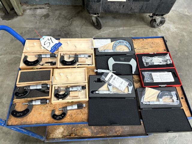 Lot of micrometers Bow Gauge Screws 