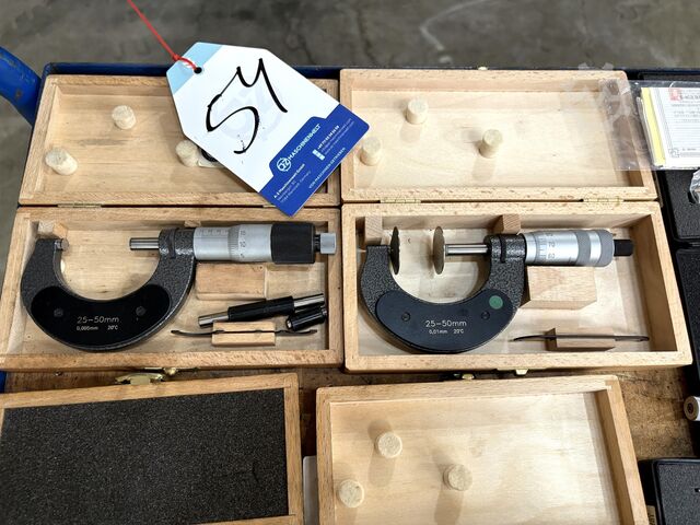 Lot of micrometers Bow Gauge Screws 